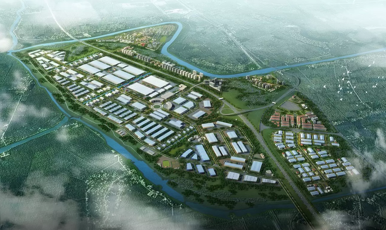 Phối cảnh khu công nghiệp HANSSIP