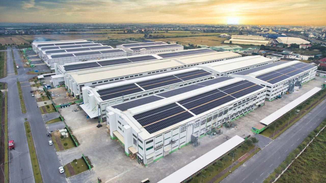 Góc nhìn trên cao KHU CÔNG NGHIỆP kỹ thuật cao An Phát
