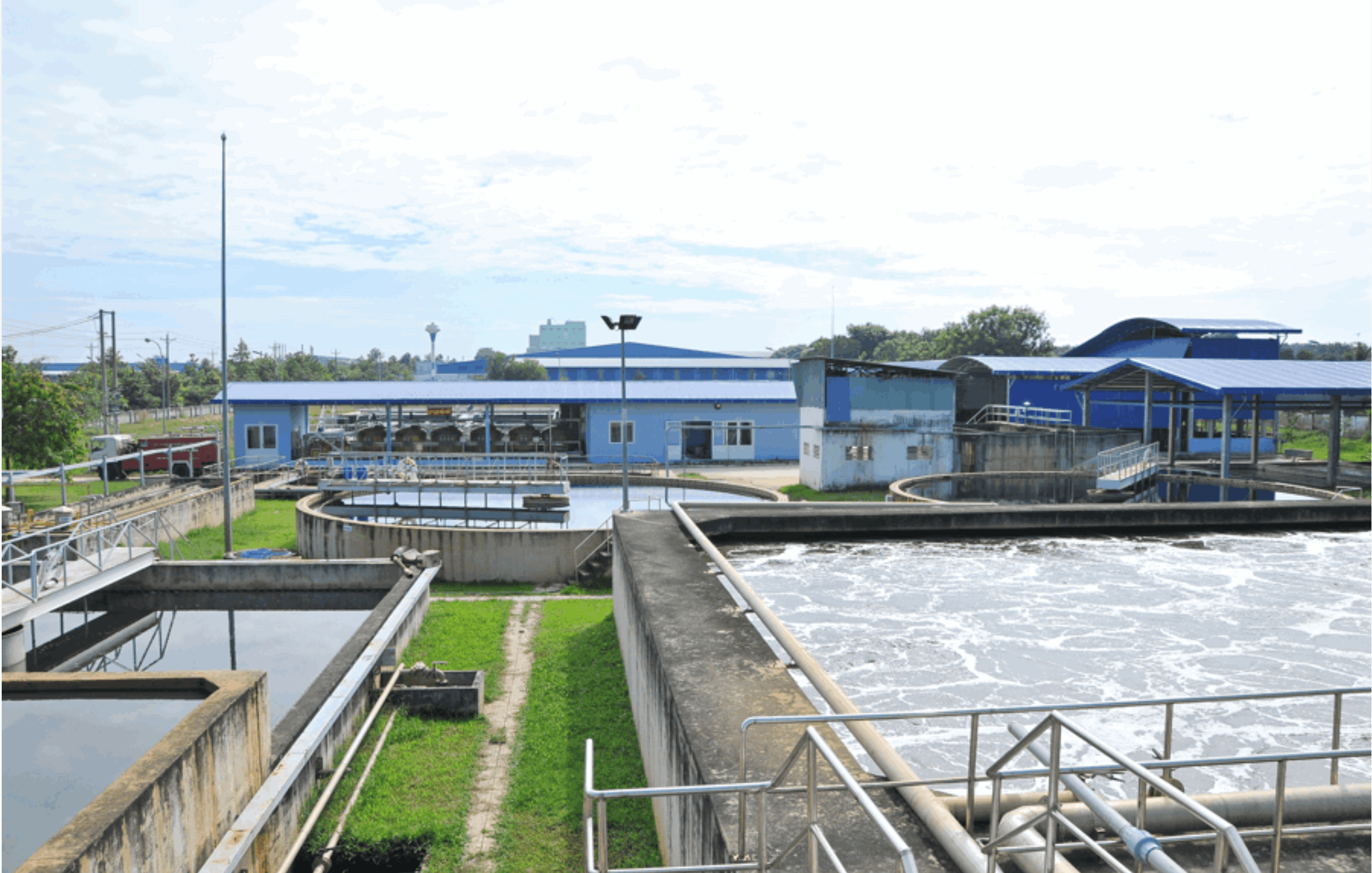 Trạm xử lý nước thải và nhà máy cung cấp nước sạch khu công nghiệp Trảng Bàng