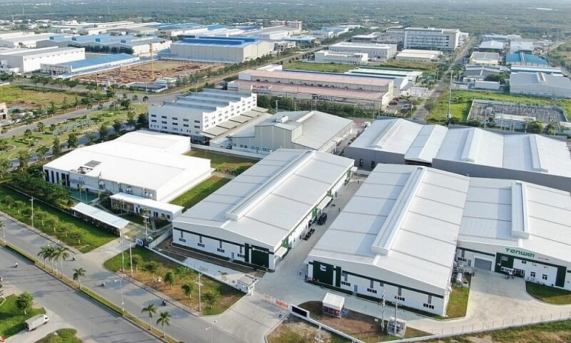 Góc nhìn từ trên cao KHU CÔNG NGHIỆP ĐẠI AN MỞ RỘNG