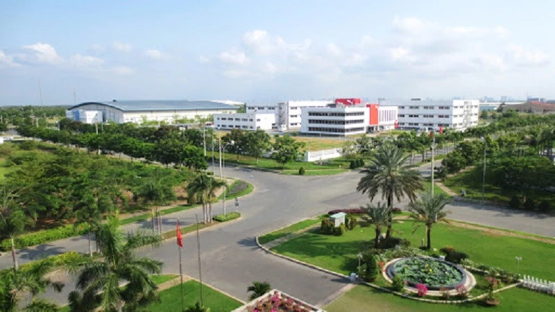 Hình ảnh thực tế ghi lại từ khu công nghiệp Hoà Xá