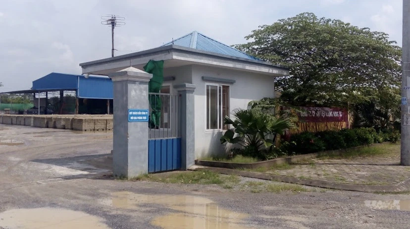 Hình ảnh thực tế ghi lại từ khu công nghiệp Hoà Xá
