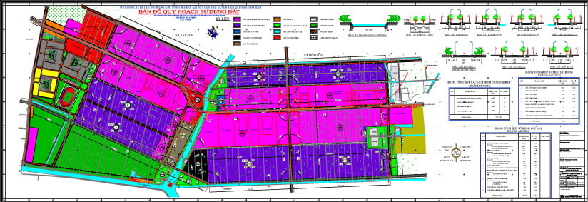 Quy hoạch sử dụng đất KHU CÔNG NGHIỆP Tiền Hải - Thái Bình