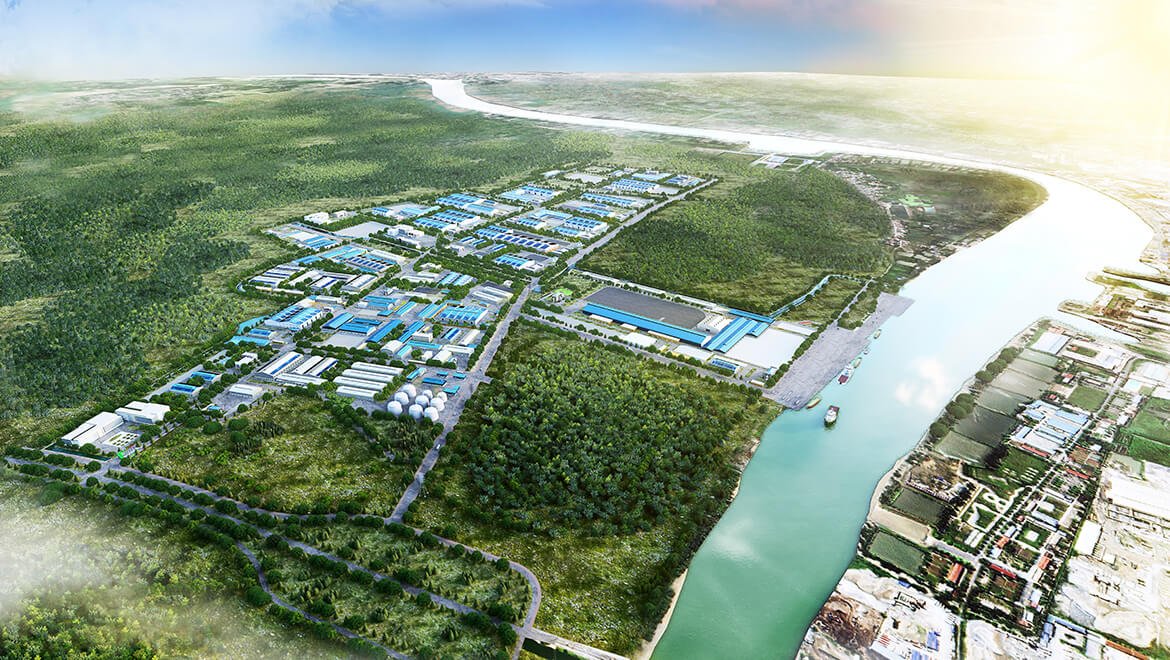 Phối cảng Khu công nghiệp Nam Cầu Kiền