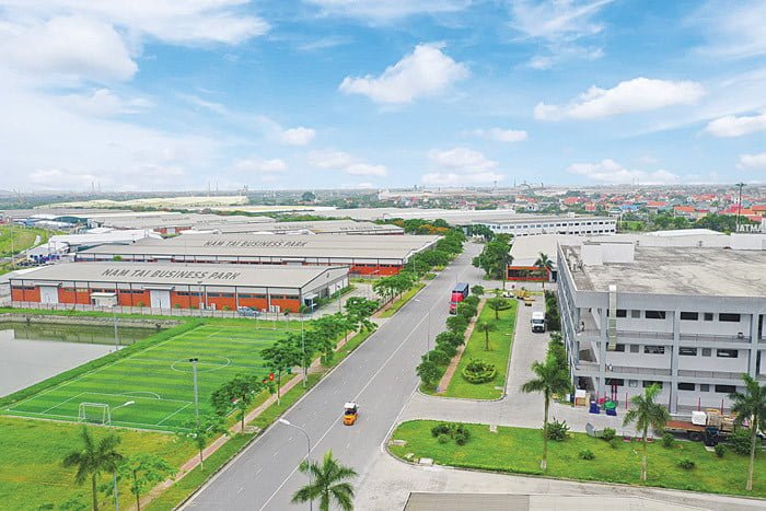Góc nhìn trên cao KHU CÔNG NGHIỆP PHÚ THÁI