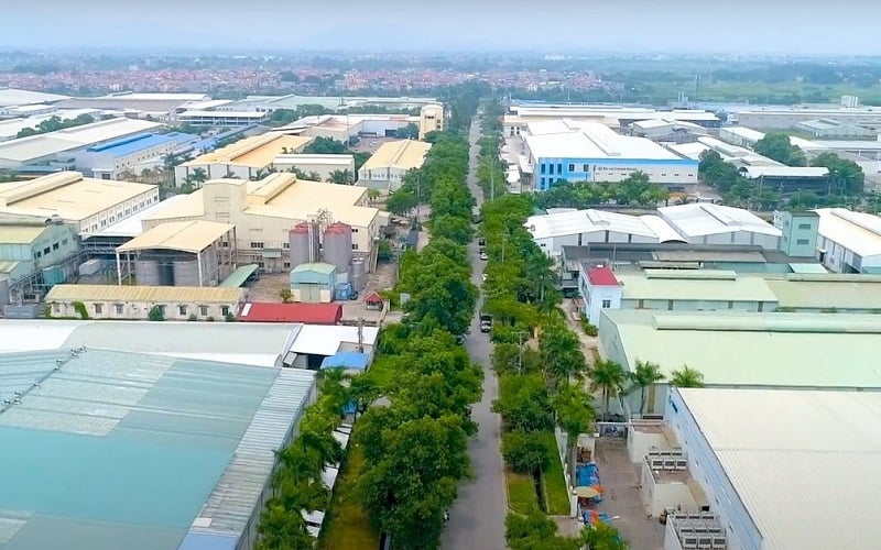 Cơ sở hạ tầng KCN Quang Minh đầy đủ tiện nghi