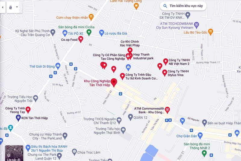Khu công nghiệp Tân Thới Hiệp
