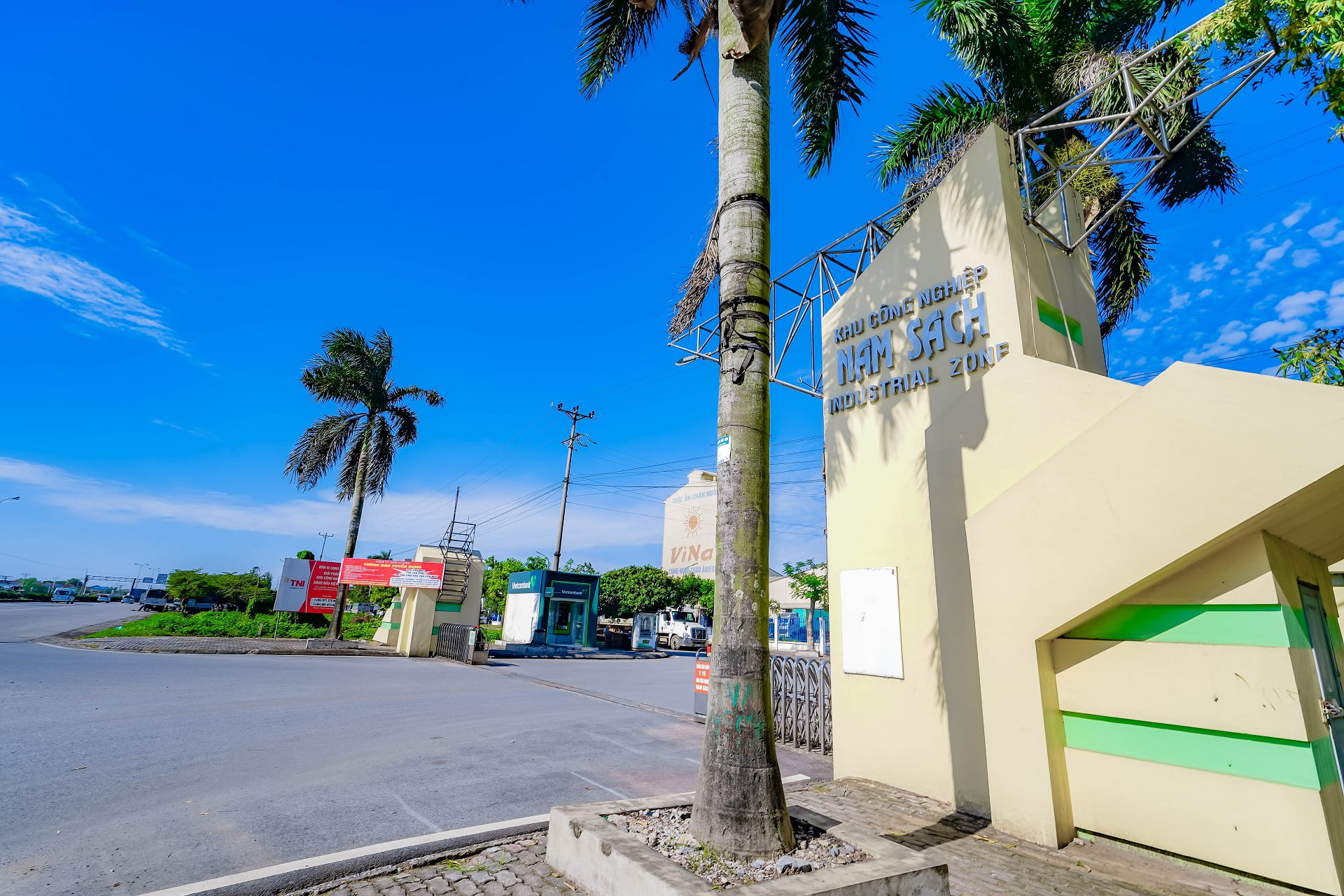 Cổng KHU CÔNG NGHIỆP NAM SÁCH - HẢI DƯƠNG
