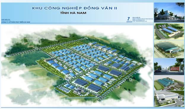 Phối cảnh dự án KCN Đồng Văn II