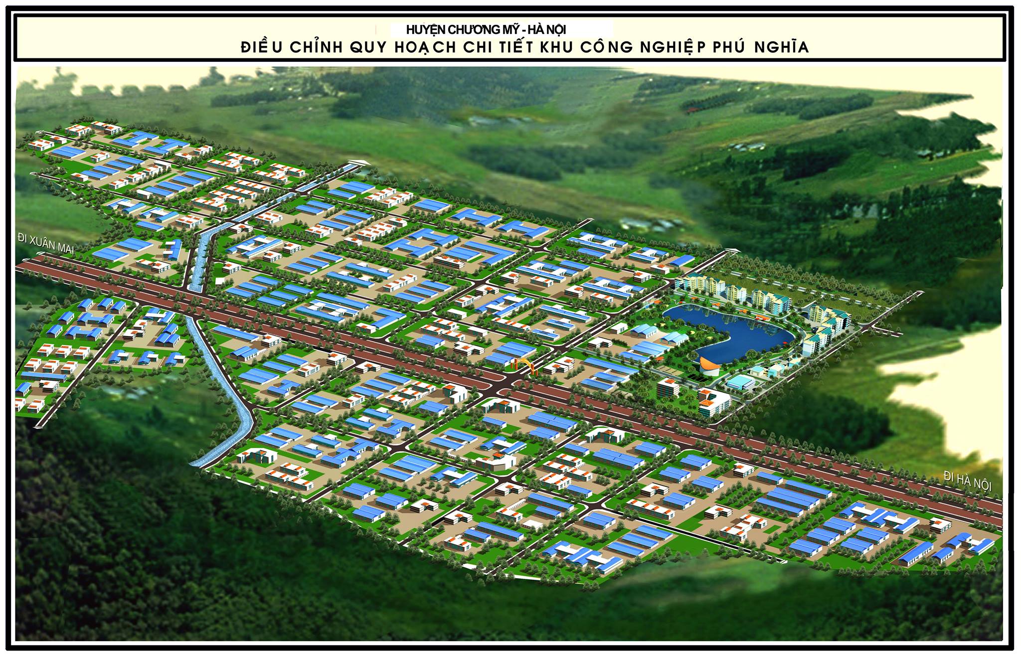 Quy hoạch chi tiết Khu công nghiệp Phú Nghĩa