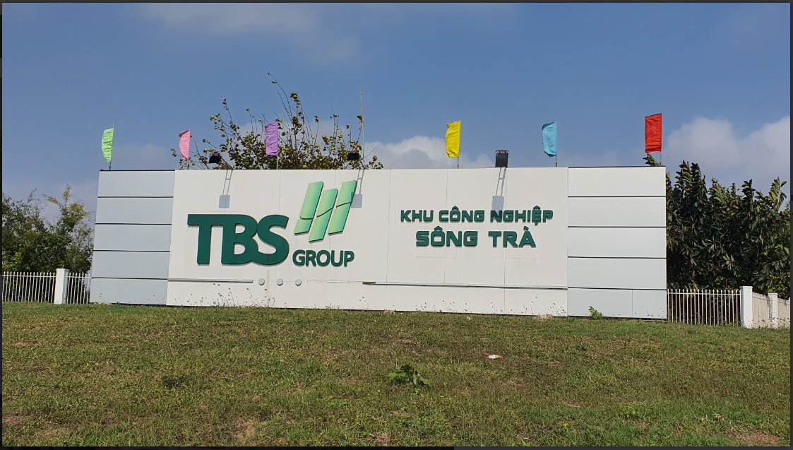 Cổng KHU CÔNG NGHIỆP Sông Trà - Thái Bình
