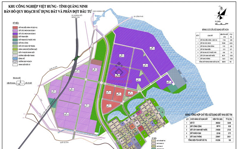 Quy hoạch Khu Công nghiệp Việt Hưng - Quảng Ninh