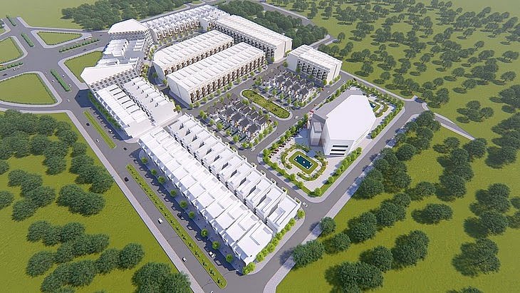 Phối cảnh dự án mô phỏng