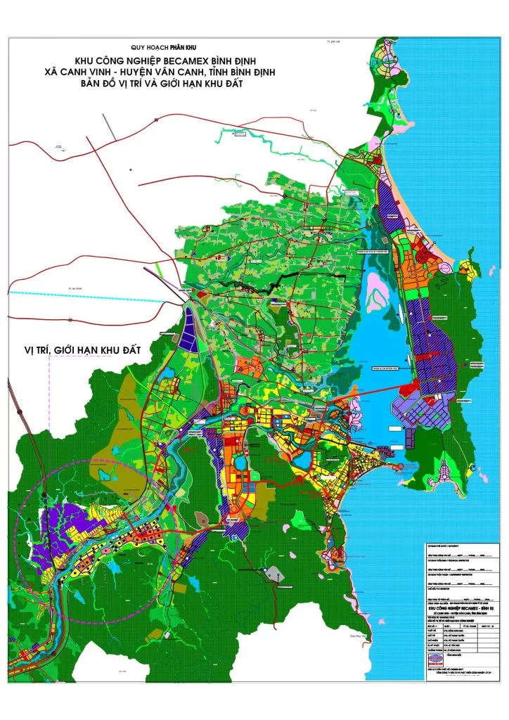Quy hoạch Khu công nghiệp Đô thị và Dịch vụ Becamex - Bình Định
