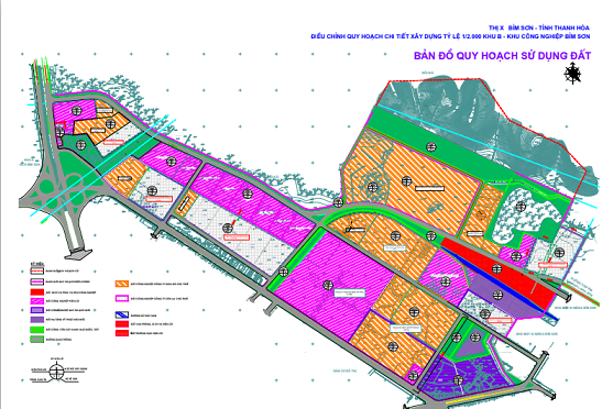 Quy hoạch Khu Công nghiệp Bỉm Sơn B