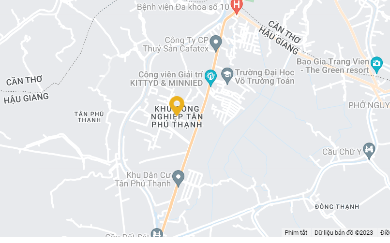 VỊ TRÍ KHU CÔNG NGHIỆP TÂN PHÚ THẠNH