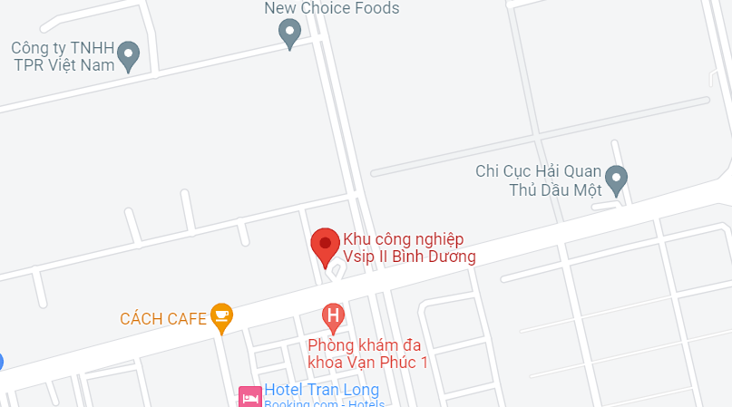VỊ TRÍ KHU CÔNG NGHIỆP VSIP II - BÌNH DƯƠNG