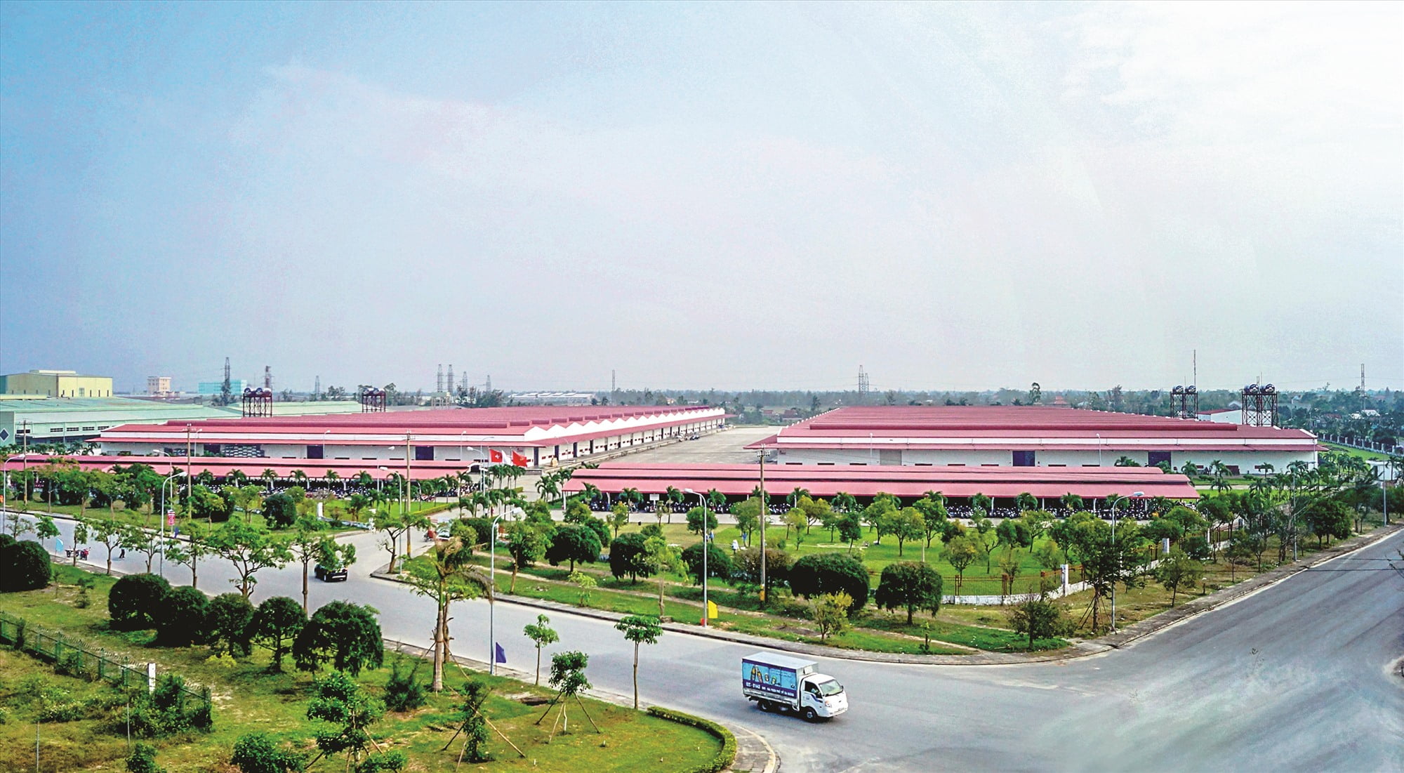 Góc nhìn trên cao Khu Công nghiệp Điện Nam - Điện Ngọc