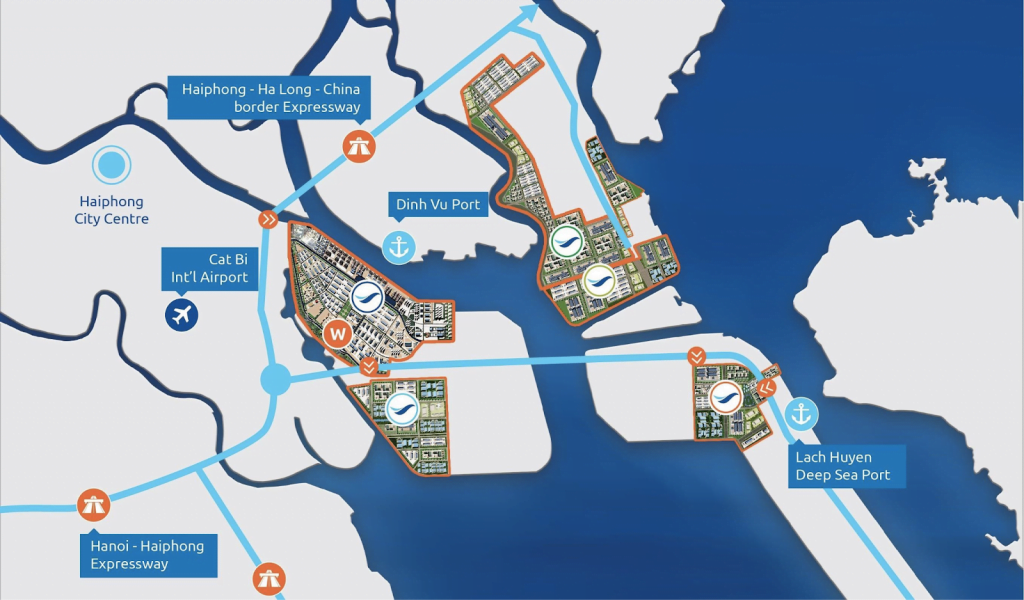 Location of Deep C Industrial Park 1