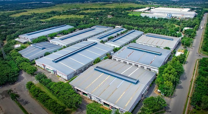 Aerial view of Ecoland Hung Yen Industrial Park