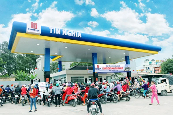Tin Nghia gas station in Nhon Trach 3 Industrial Park