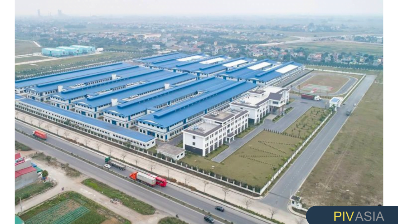 Aerial view of Le Minh Xuan Industrial Park - Ho Chi Minh City
