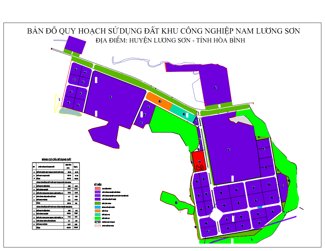 Quy hoạch Khu Công nghiệp Nam Lương Sơn