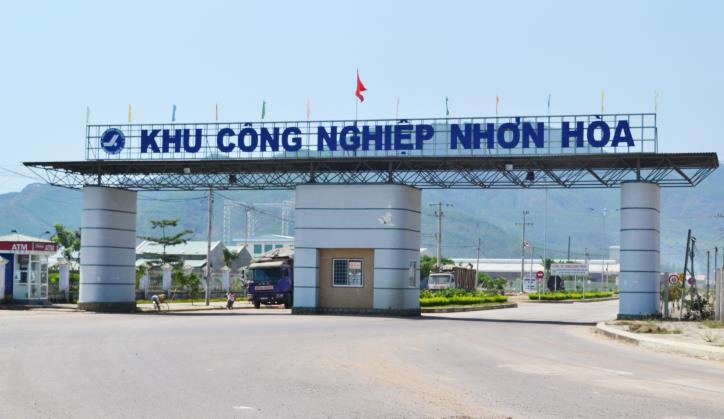 Cổng Khu Công nghiệp Nhơn Hòa