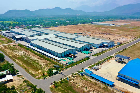 Góc nhìn trên cao Khu Công nghiệp Nam Đông Hà