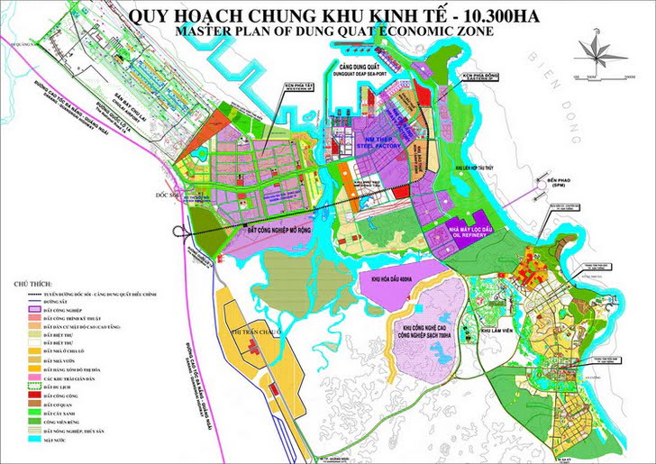 Quy hoạch Khu Công nghiệp Sài Gòn - Dung Quất