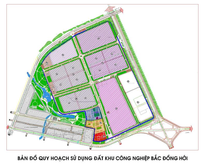 Quy hoạch Khu Công nghiệp Bắc Đồng Hới
