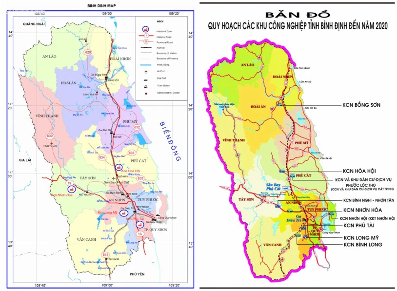 Quy hoạch Khu Công nghiệp Bồng Sơn