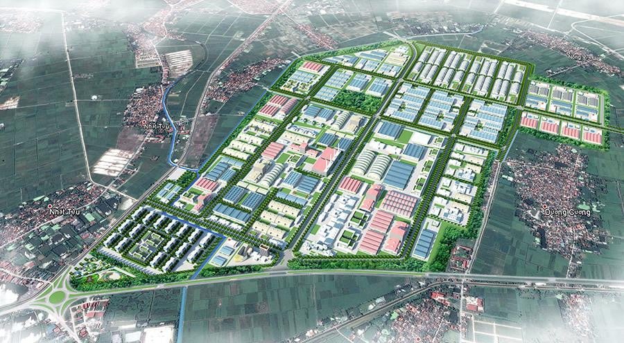 Infrastructure of Dong Van III Industrial Park