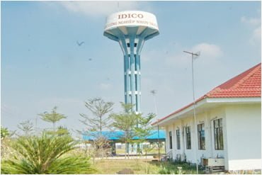 Water tower in Nhon Trach 5 Industrial Park