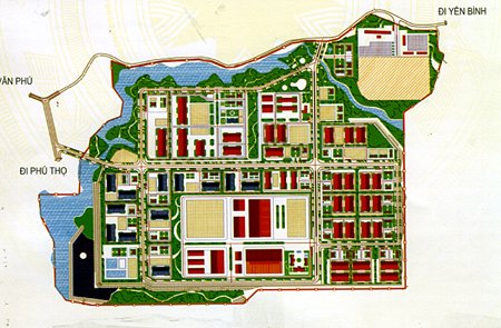 BẢN ĐỒ QUY HOẠCH KHU CÔNG NGHIỆP PHÍA NAM