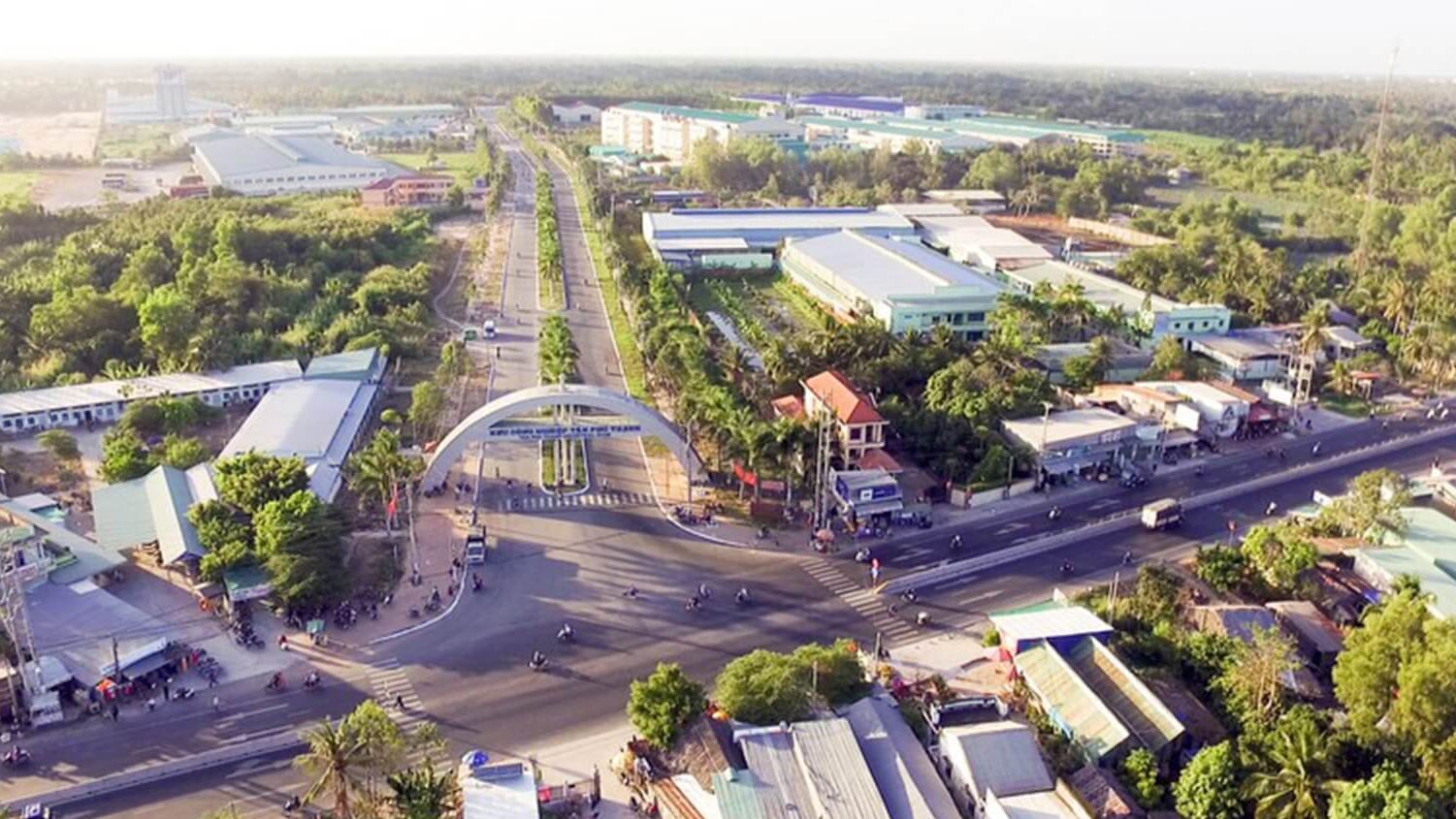 CƠ SỞ HẠ TẦNG KHU CÔNG NGHIỆP TÂN PHÚ THẠNH