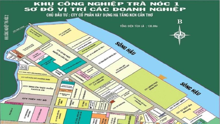 SƠ ĐỒ VỊ TRÍ KHU CÔNG NGHIỆP TRÀ NÓC I
