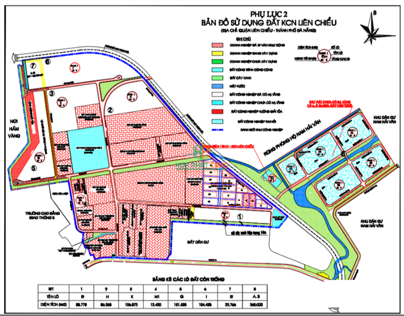 Quy hoạch Khu Công nghiệp Liên Chiểu