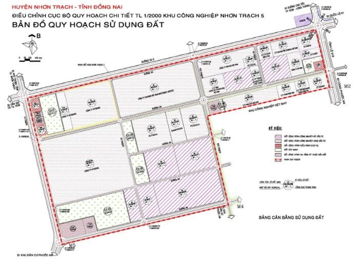 Planning drawingsNhon Trach 5 Industrial Park