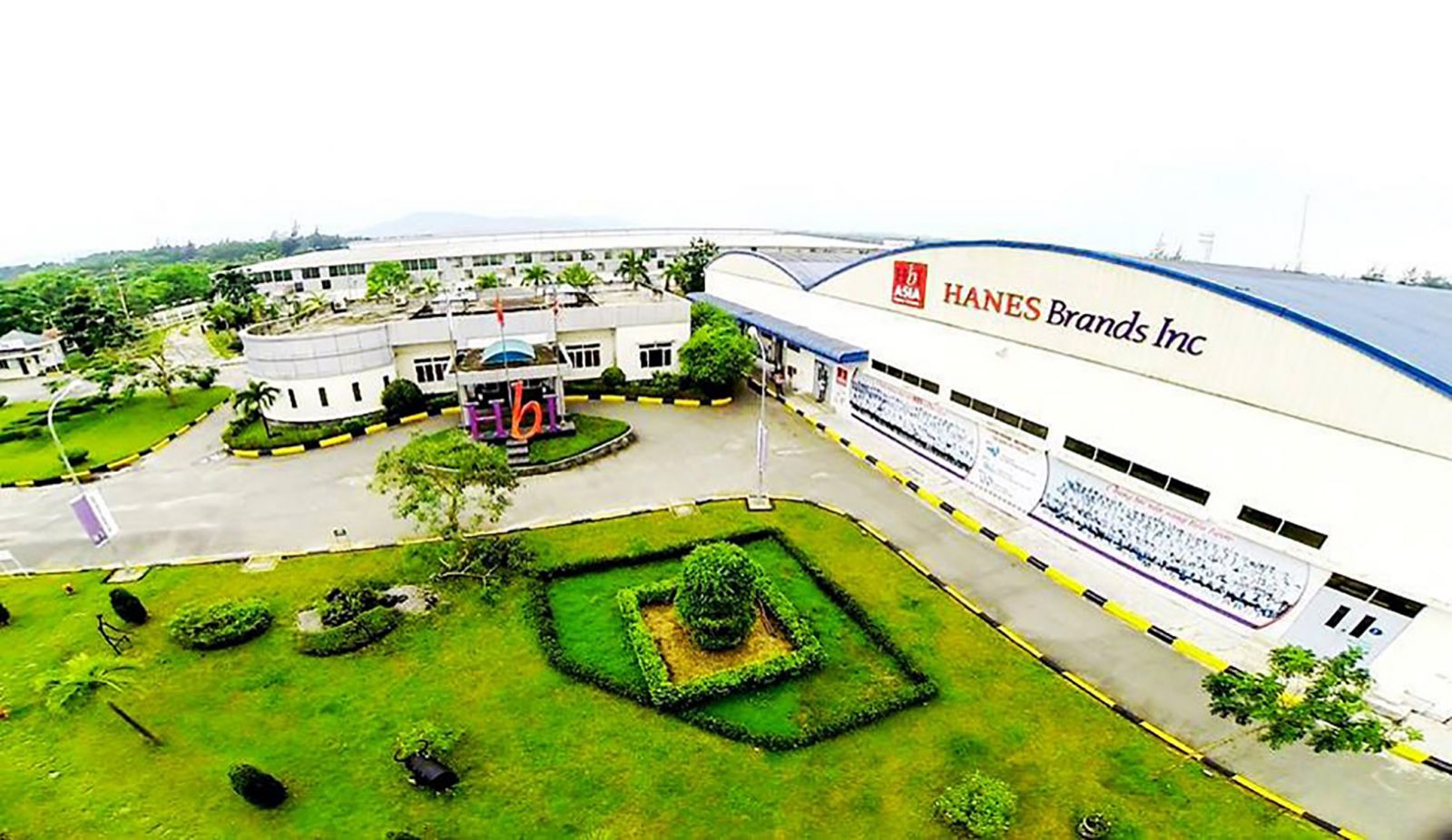 Hình ảnh Công Ty TNHH Hanesbrands Việt Nam Huế (Hoa Kỳ) từ trên cao