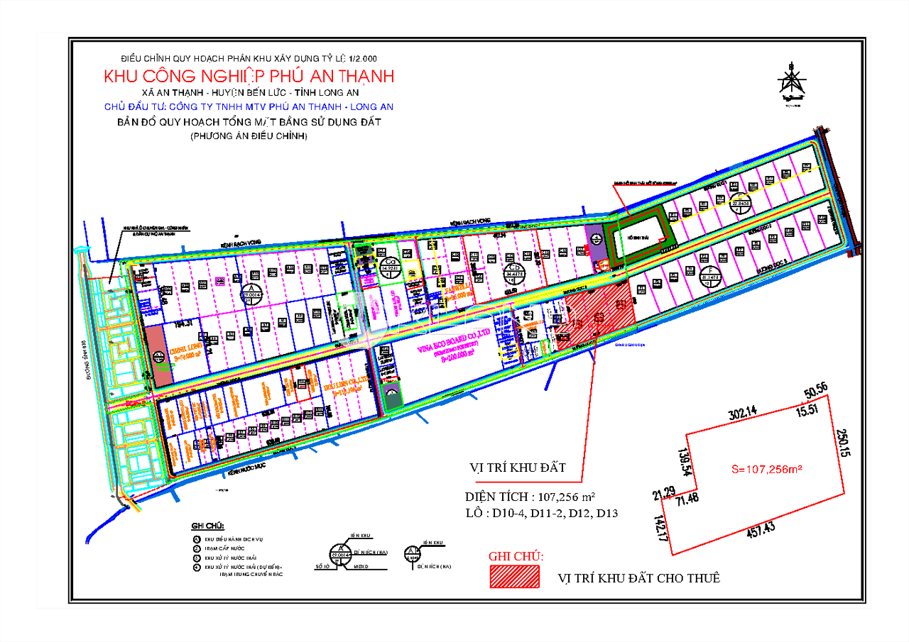 Planning of Phu An Thanh Industrial Park