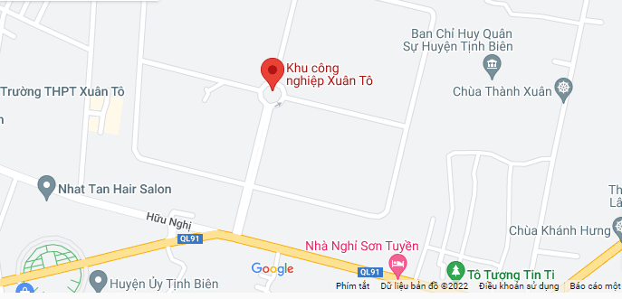 VỊ TRÍ KHU CÔNG NGHIỆP XUÂN TÔ