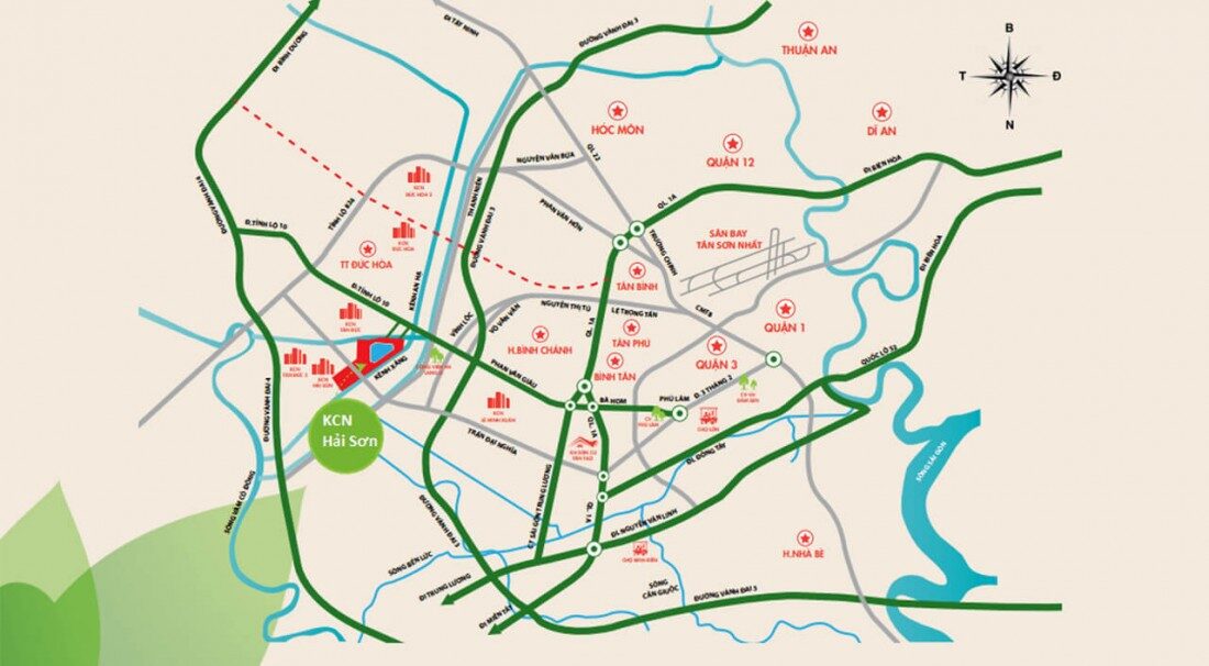 VỊ TRÍ KHU CÔNG NGHIỆP HẢI SƠN